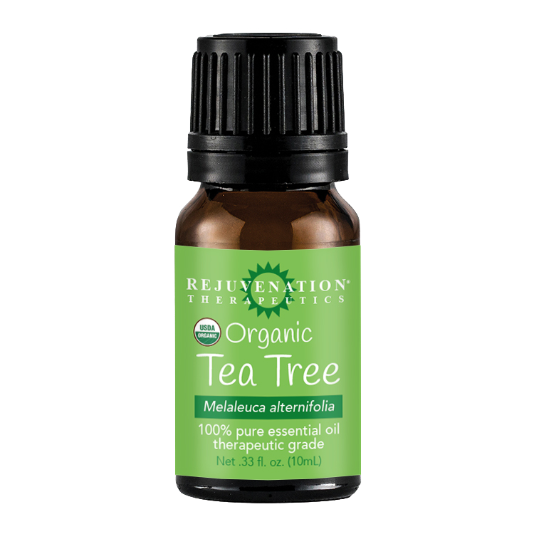Organic Tea Tree Essential Oil (10 ml) - Toenail Fungus & Acne Treatment