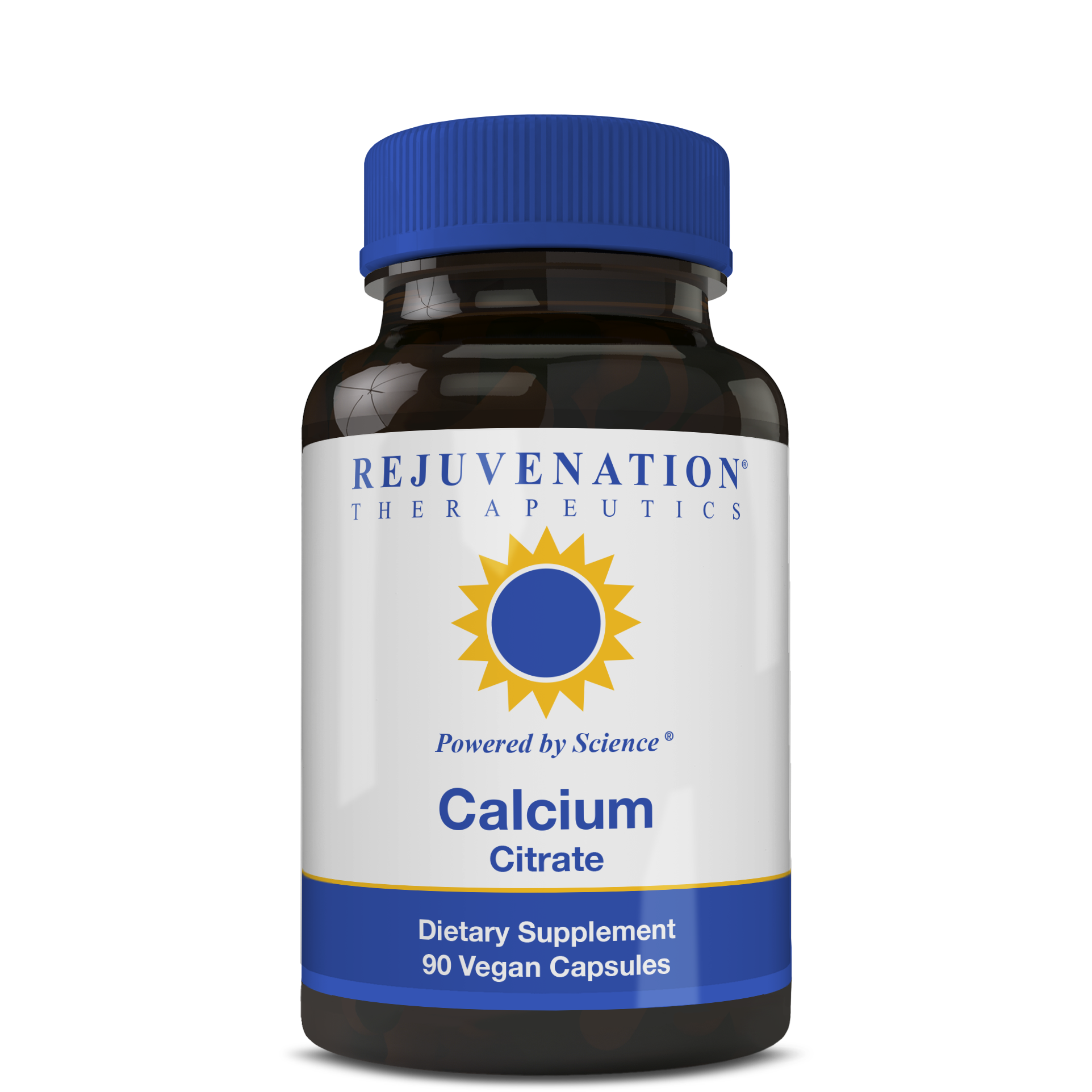 Calcium Citrate (300 mg, 90 Vegan Capsules) - Bone & Heart Health, Non-GMO, Gluten-Free