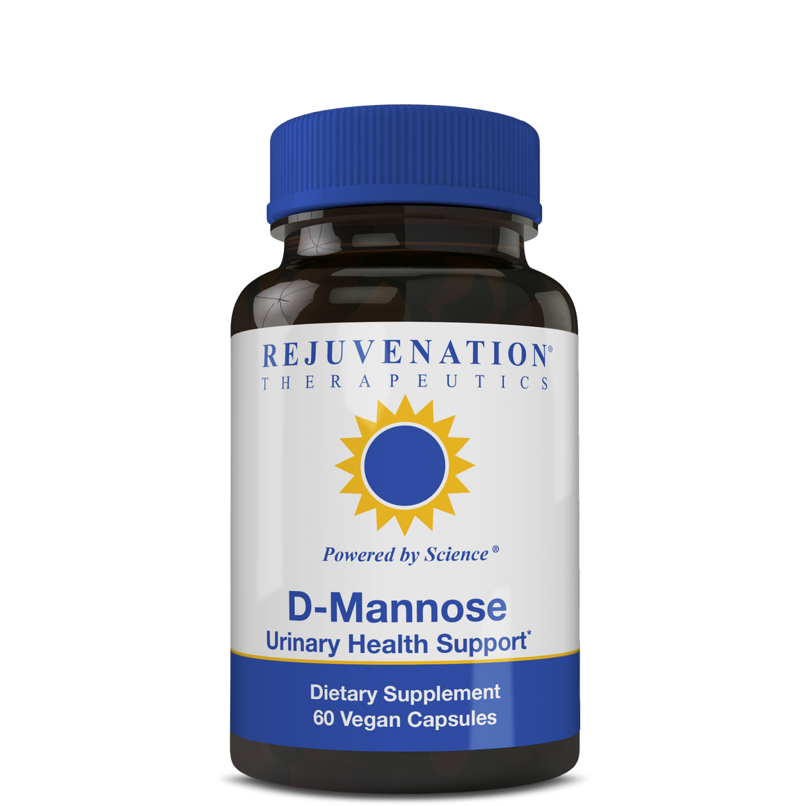 D-Mannose (750 mg, 60 Vegan Capsules) - Urinary Tract Health & Metabolism Support, Non-GMO, Gluten-Free