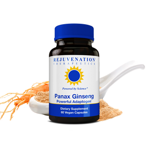 Panax Ginseng Extract (600 mg, 60 Vegan Capsules) - Healthy Energy Management, Non-GMO, Gluten-Free