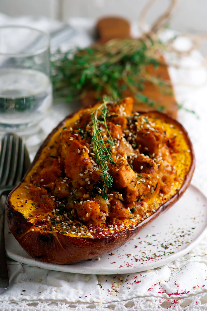 Vegetarian Stuffed Acorn Squash Recipe