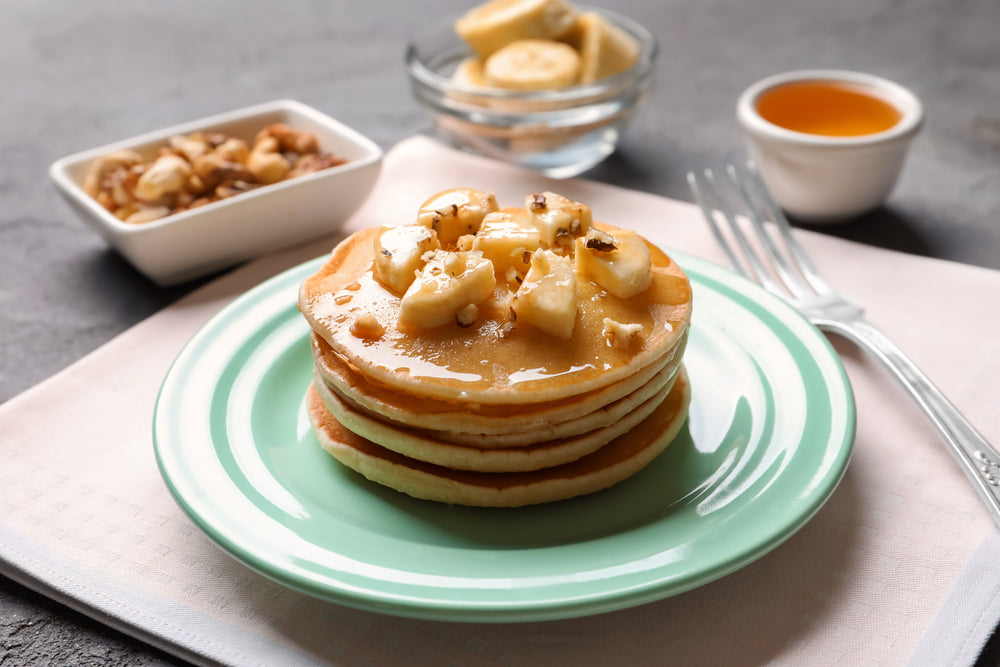 Vegan Gluten Free Banana Pancakes Recipe