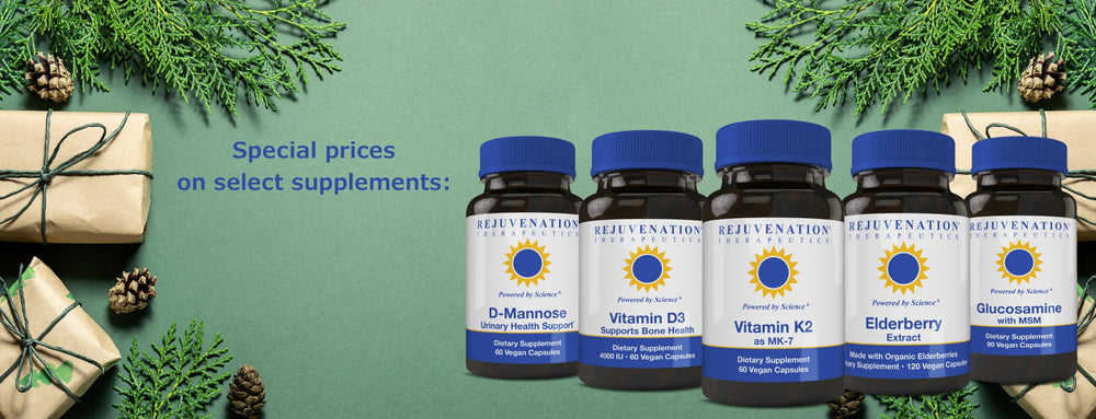 Organic Supplements Wellness Products Rejuvenation Therapeutics