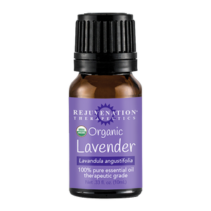 Organic Lavender Essential Oil (10 ml) - Relaxation, Sleep, Stress & Anxiety Relief