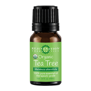 Organic Tea Tree Essential Oil (10 ml) - Toenail Fungus & Acne Treatment