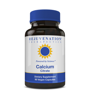 Calcium Citrate (300 mg, 90 Vegan Capsules) - Bone & Heart Health, Non-GMO, Gluten-Free