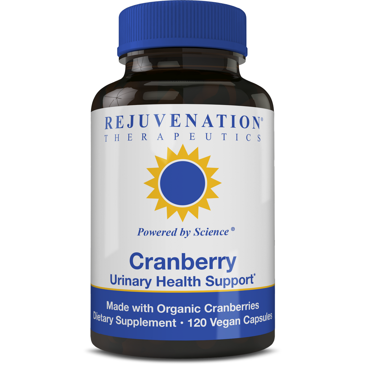 Organic Cranberry (500 mg, 120 Vegan Capsules) - Promotes Urinary Tract Health, Non-GMO, Gluten-Free