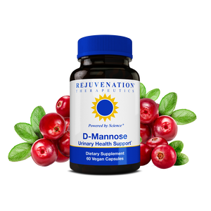 D-Mannose (750 mg, 60 Vegan Capsules) - Urinary Tract Health & Metabolism Support, Non-GMO, Gluten-Free