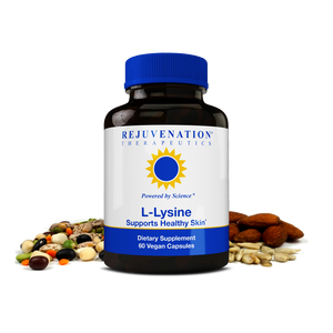 L-Lysine (500 mg, 60 Vegan Capsules) - Nitrogen Balance & Calcium Metabolism Non-GMO, Gluten-Free