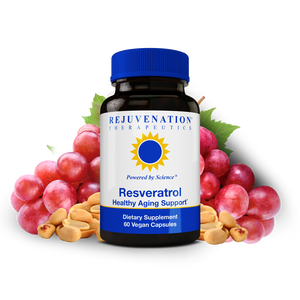 Resveratrol (250 mg, 60 Vegan Capsules) - Anti-Aging & Longevity, Non-GMO, Gluten-Free
