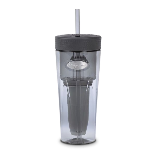 ZeroWater® (26 oz) Portable Filtration Tumbler - Silver