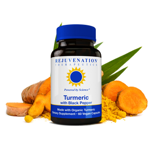 Organic Turmeric Extract with Black Pepper Extract (500 mg, 60 Vegan Capsules) - Inflammation Management, Non-GMO, Gluten-Free